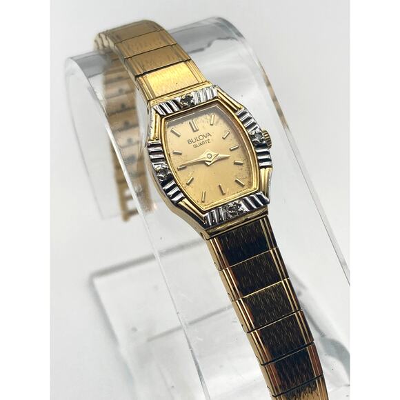 VTG Bulova Women\'s Petite Cocktail Dress Watch 17mm - Fresh Battery-Wrist 6-6.25 main image 14